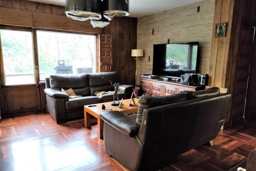 El Chalet de la Poza - Río, barbacoa, Wifi, zona de trabajo, vistas. Lebena Exterior foto